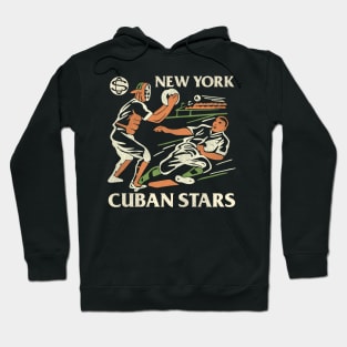 Defunct New York Cuban Stars Baseball Team Hoodie